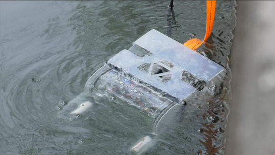 厉害了！杭州治水用上了水下机器人