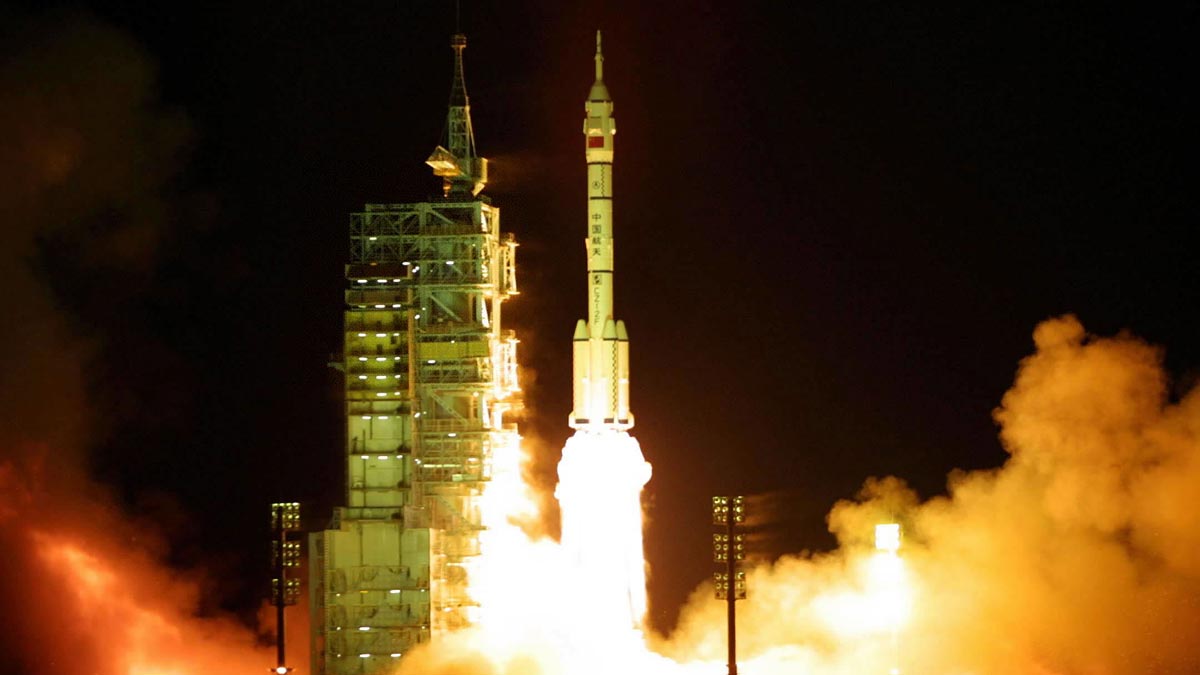 神舟飞船“十问九天”全记录:动图回顾历次发射瞬间-影像中心-浙江在线