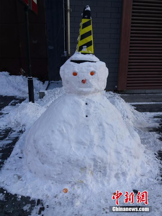 沈阳遭今冬最大强降雪 市民乐享雪趣