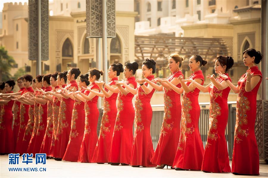（国际）（3）中华文化快闪活动在迪拜举行