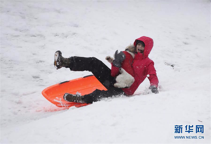 （国际）（4）美国纽约遭遇暴风雪