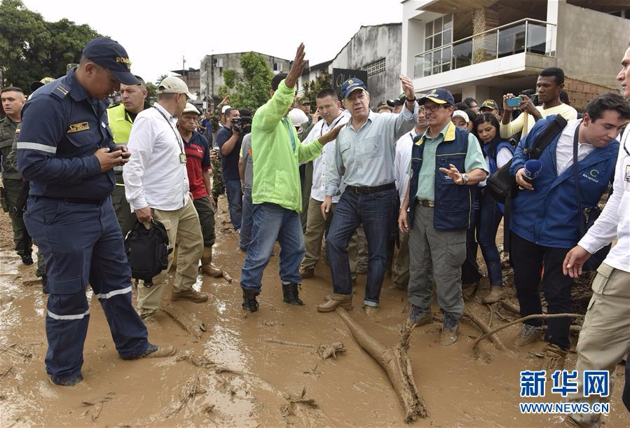 （国际）（1）哥伦比亚泥石流造成154人遇难