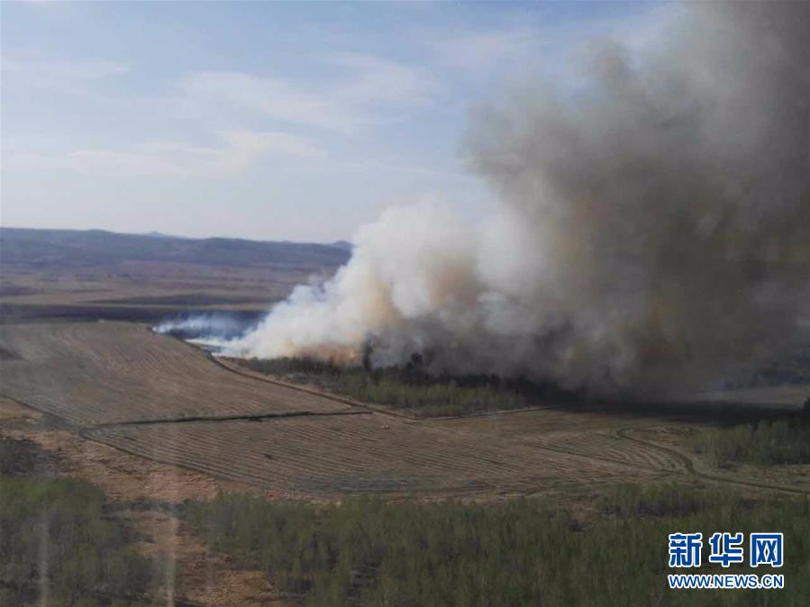 #（社会）（2）内蒙古陈巴尔虎旗那吉林场发生森林草原火灾