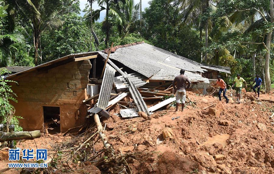（外代一线）（2）斯里兰卡洪水和山体滑坡已致202人死亡