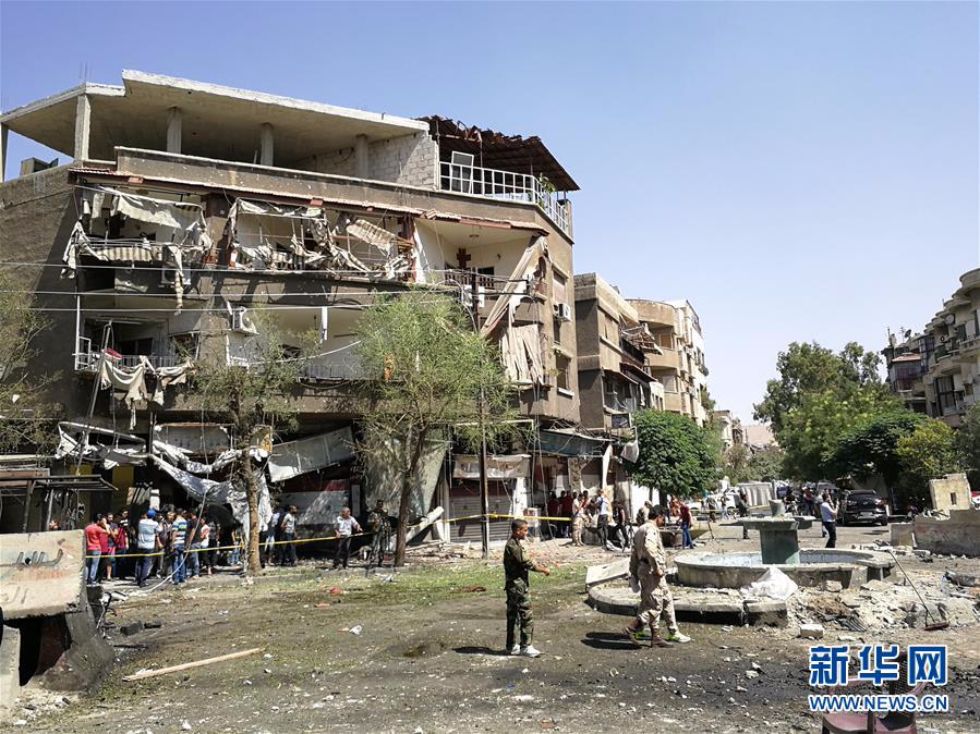（国际）（1）叙利亚大马士革发生汽车炸弹袭击致8死20伤