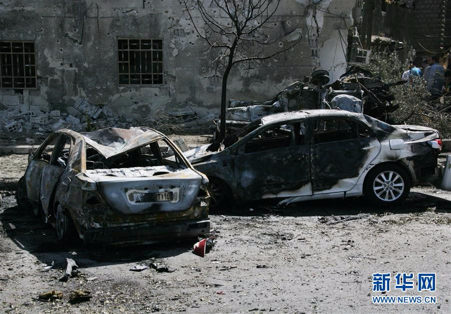 （国际）（7）叙利亚大马士革发生汽车炸弹袭击致8死20伤