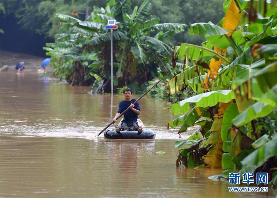 （抗洪救灾）（2）强降雨致广西约109万人受灾