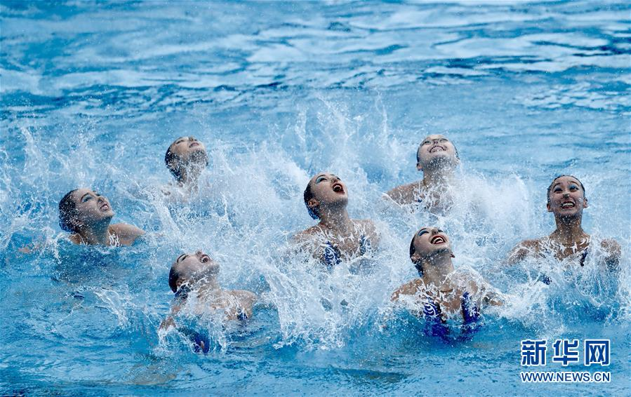（游泳世锦赛）（2）花样游泳——中国队夺得自由组合比赛冠军