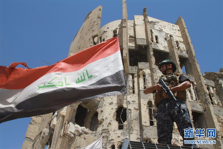 （国际）（1）伊拉克军队在摩苏尔西城展开清理行动