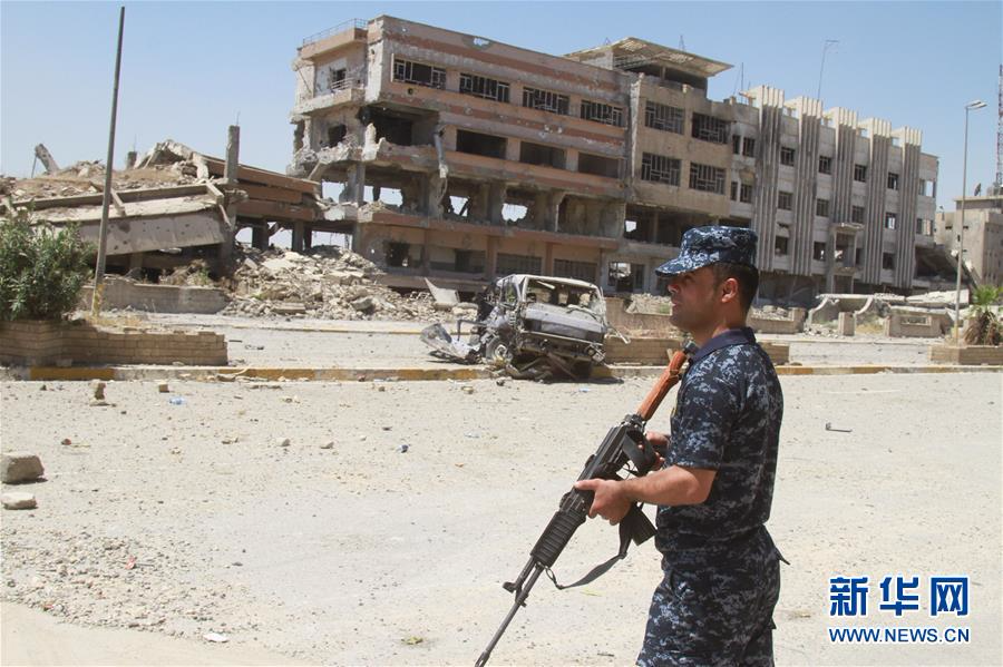 （国际）（3）伊拉克军队在摩苏尔西城展开清理行动