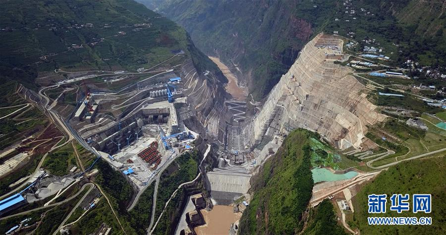 #（图文互动）（3）全球在建最大水电站白鹤滩主体工程全面建设