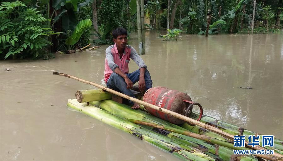 （国际）（1）印度阿萨姆邦洪灾肆虐　死亡人数升至99人