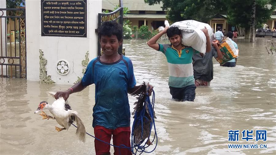 （国际）（2）印度阿萨姆邦洪灾肆虐　死亡人数升至99人