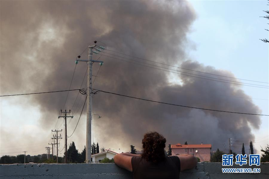 （国际）（1）希腊请求欧盟协助扑灭山火