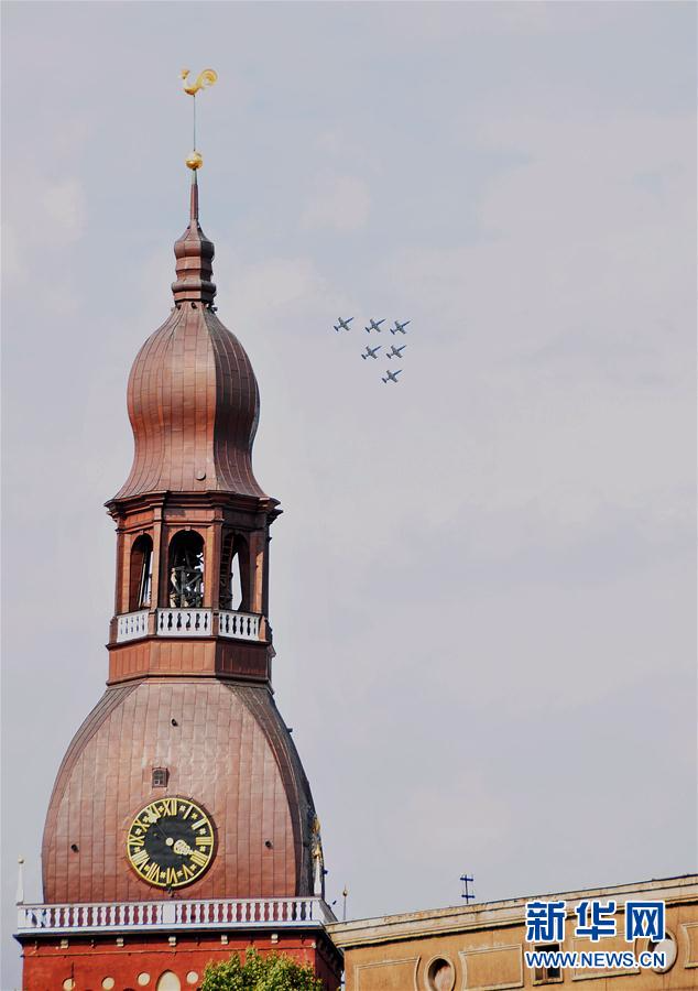 （国际）（1）拉脱维亚首都里加庆祝建城816周年