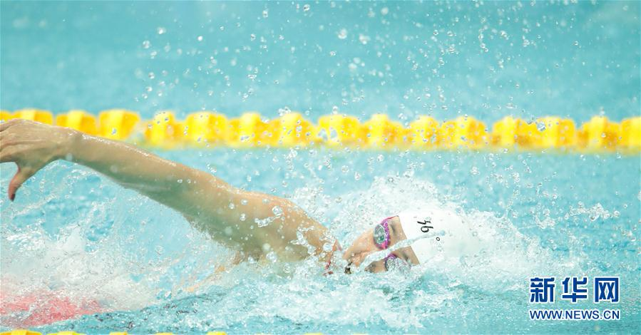 （全运会）（5）游泳——女子50米自由泳预赛：刘湘超亚洲纪录