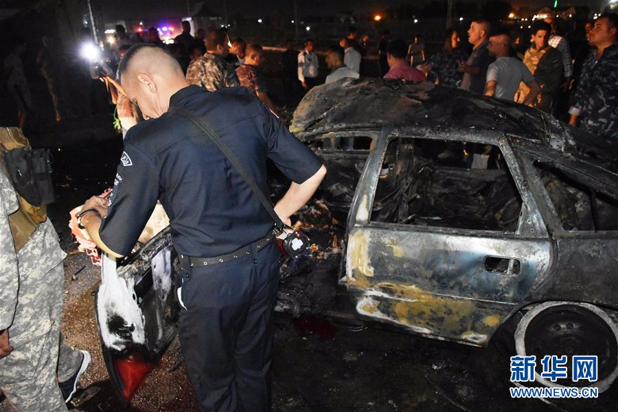 （国际）（1）伊拉克基尔库克市发生汽车炸弹袭击致3死9伤