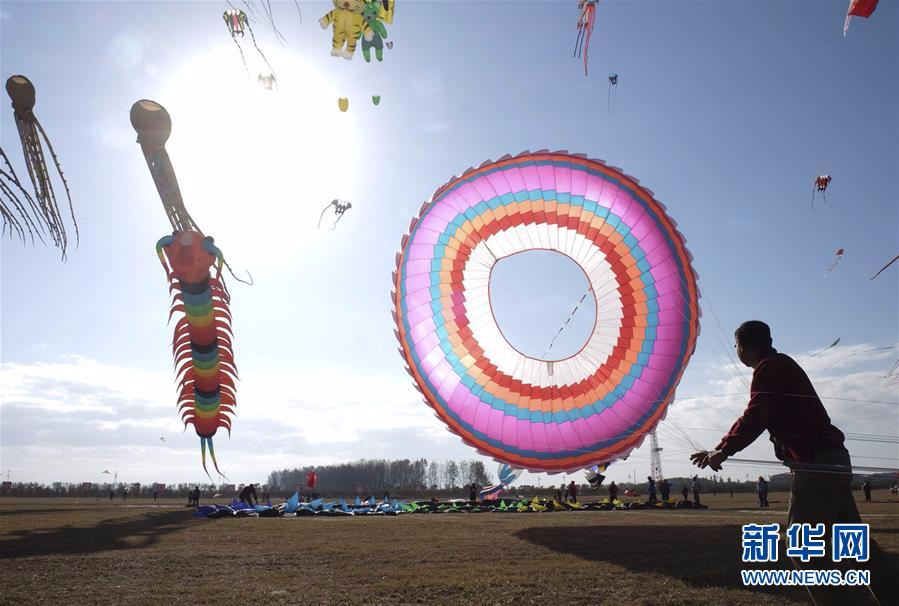 #（社会）（1）中国如东第十八届国际风筝会开幕