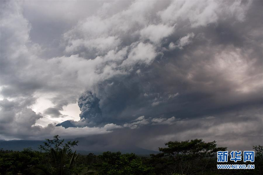 （国际）（2）印尼巴厘岛火山喷发