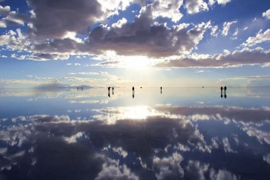 说好的“天空之镜”呢?玻利维亚第二大湖容颜不再-影像中心-浙江在线