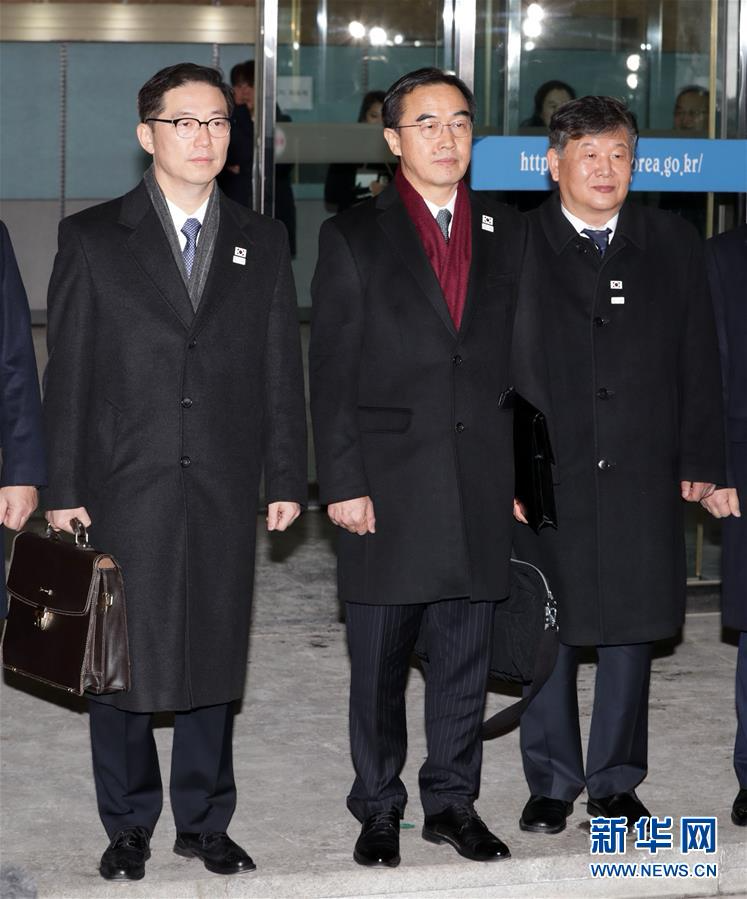 （国际）（3）韩方代表启程参加韩朝高级别会谈