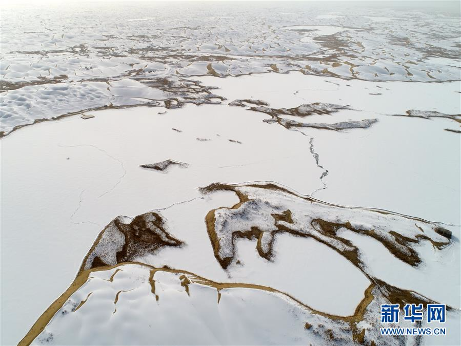 #（环境）（11）塔克拉玛干沙漠雪景如画