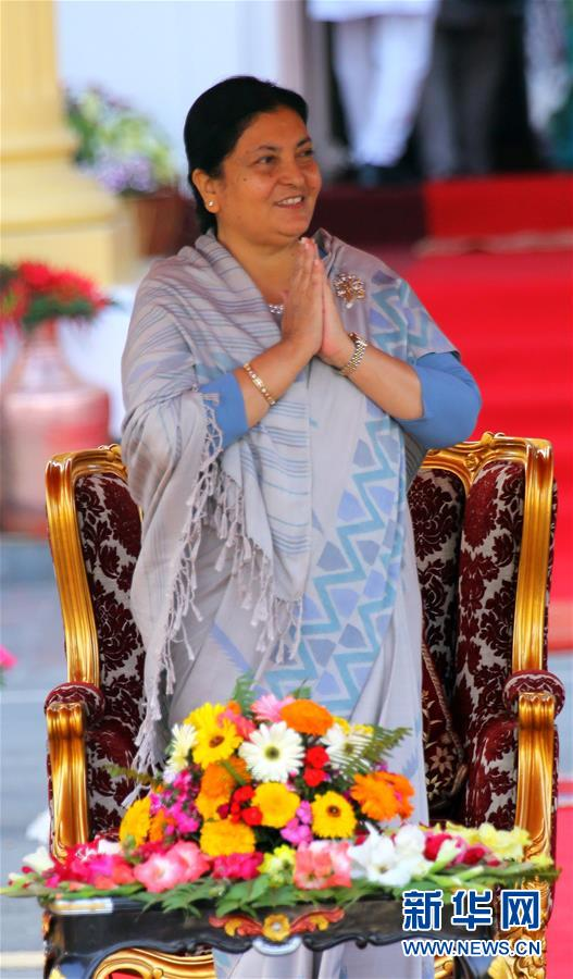 （国际）（1）班达里宣誓就任尼泊尔总统