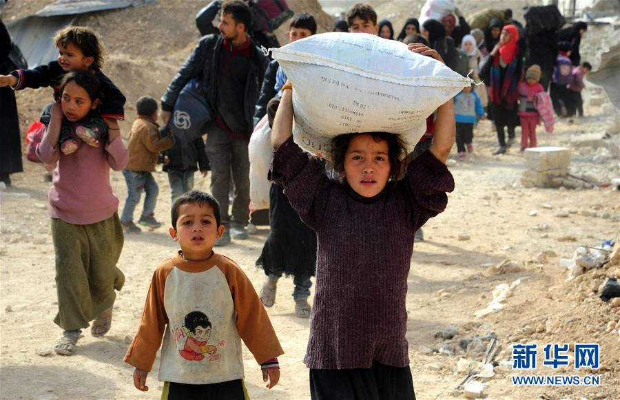 （国际）（3）叙政府军收复东古塔一要地 数千被困平民撤离