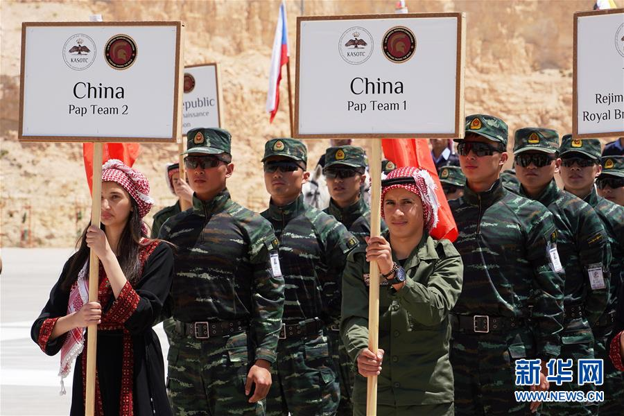 （国际）中国武警代表队参加约旦“勇士竞赛”国际特种兵比武