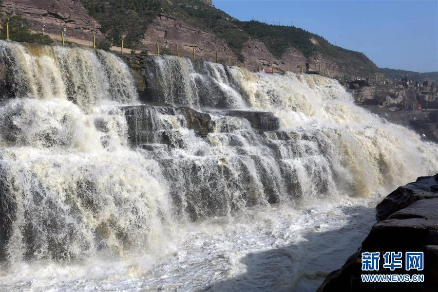 #（环境）（3）黄河壶口瀑布水量大增