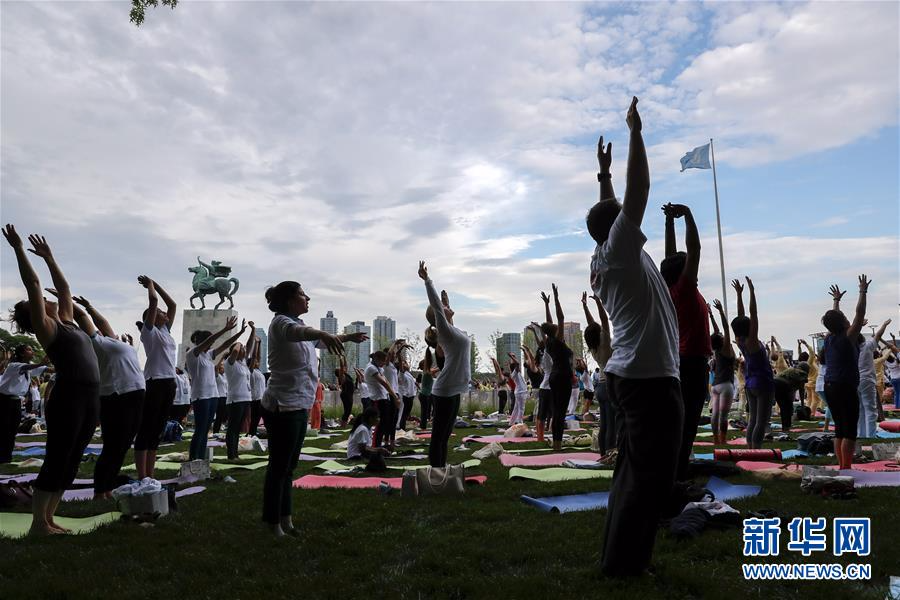 （国际）（5）联合国总部举行“国际瑜伽日”活动