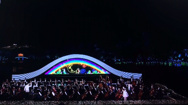 动图|g20大型文艺演出《最忆是杭州》美轮美奂的镜头