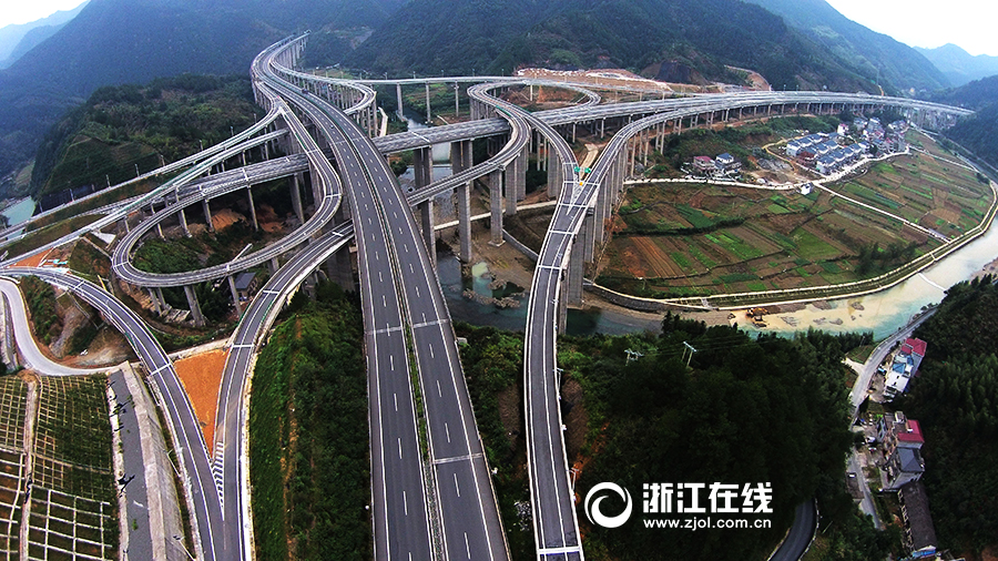 杭新景高速开化段月底通车112016年11月03日073107