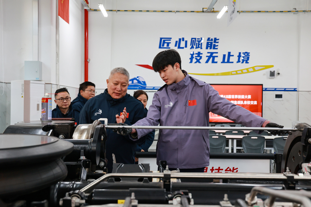 全力以赴 备战世界技能大赛