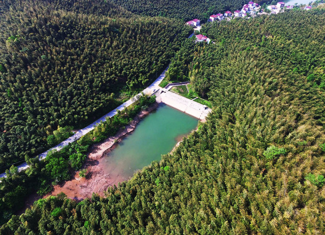 煤山合溪水库图片