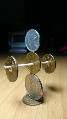 硬币叠的螺旋教程图片
