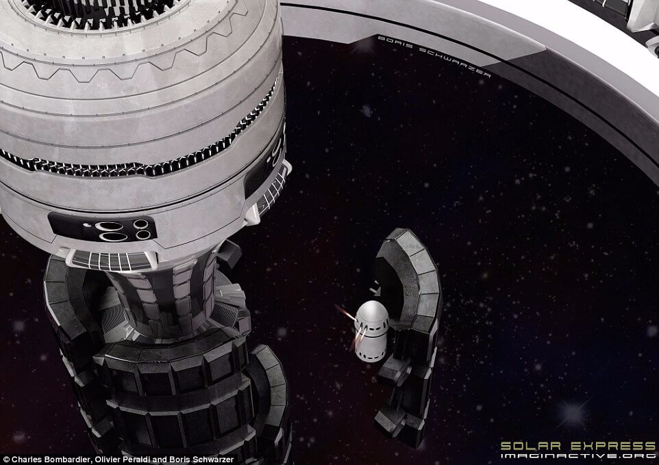 科学家设计太空列车 可载人37个小时抵达火星-影像中心-浙江在线