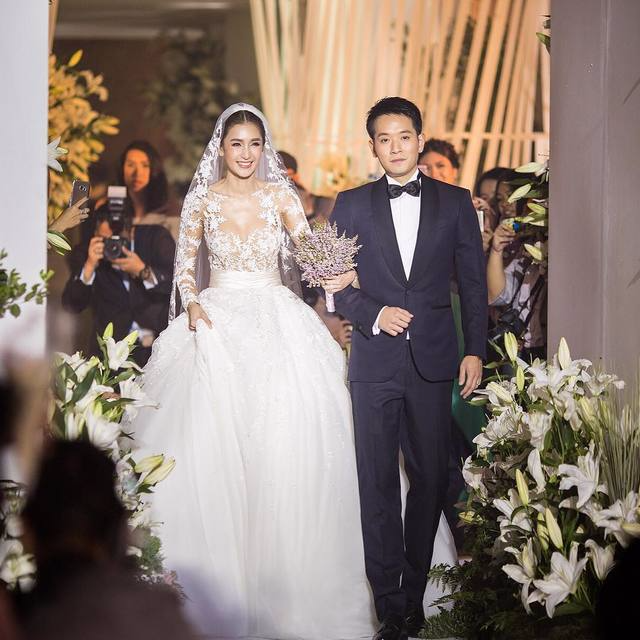 白富美的婚礼长这样!变装6套堪称"泰国版angelababy"