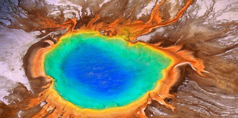 地球极端地貌造就惊人风光似外星景观