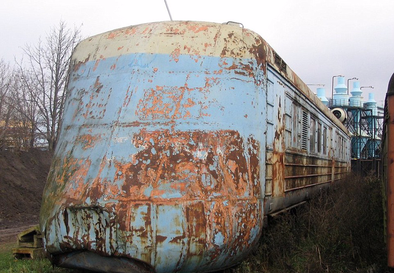 摄影师拍废弃苏联火车 满满历史感