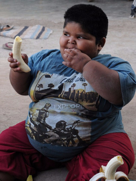 印超重儿童永远吃不饱 父母担心"吃到死" ( 8 / 9 ) 2016年11月25日