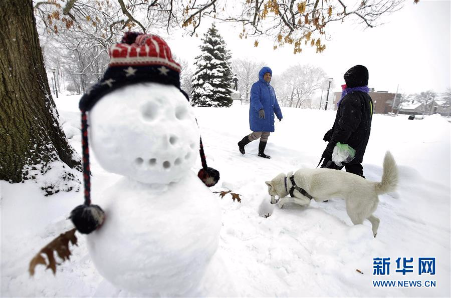 （外代一线）（2）美国东北部暴雪