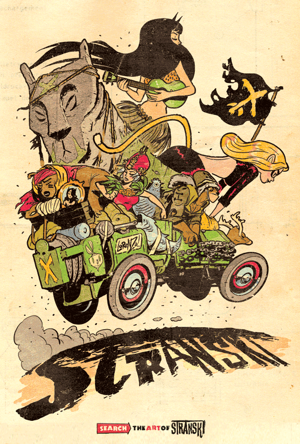 摘掉眼镜!艺术家花费两年时间创造裸眼3d漫画