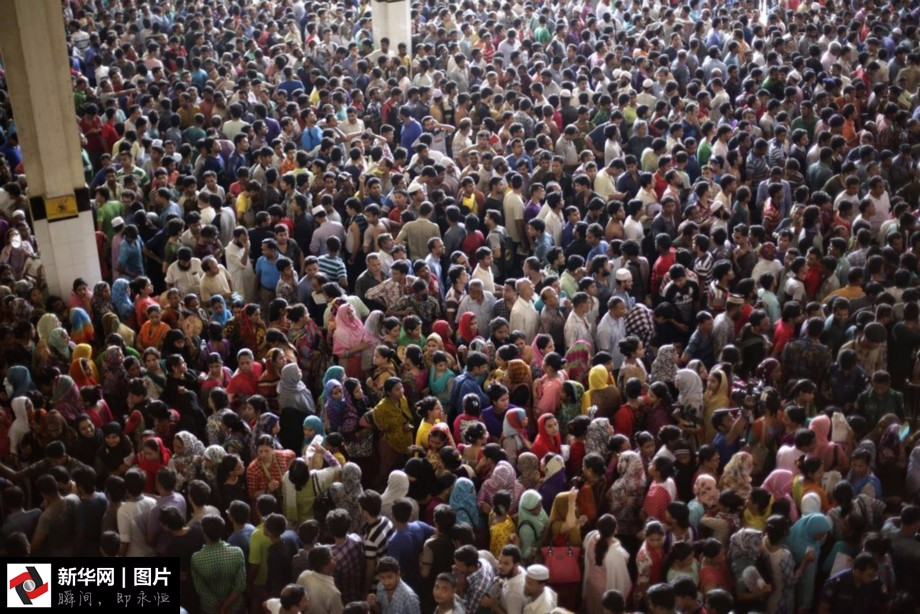 密集恐惧症慎入!人口日看全球各地震撼人海