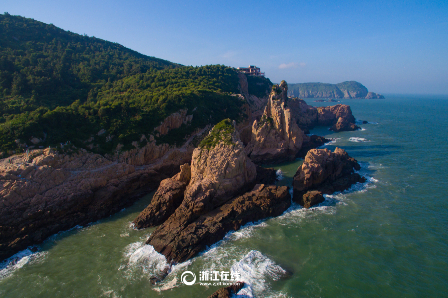 空中漫游台州大陈岛 vr全景看海岛边疆 ( 7 / 11 ) 2016年07月25日 09