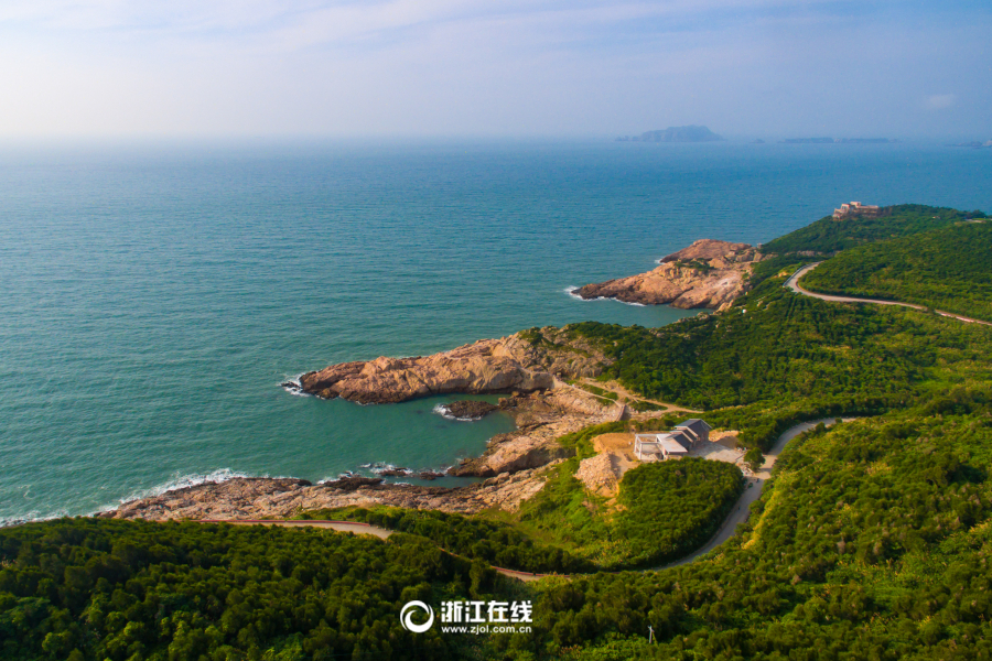 空中漫游台州大陈岛 vr全景看海岛边疆 ( 11 / 11 ) 2016年07月25日