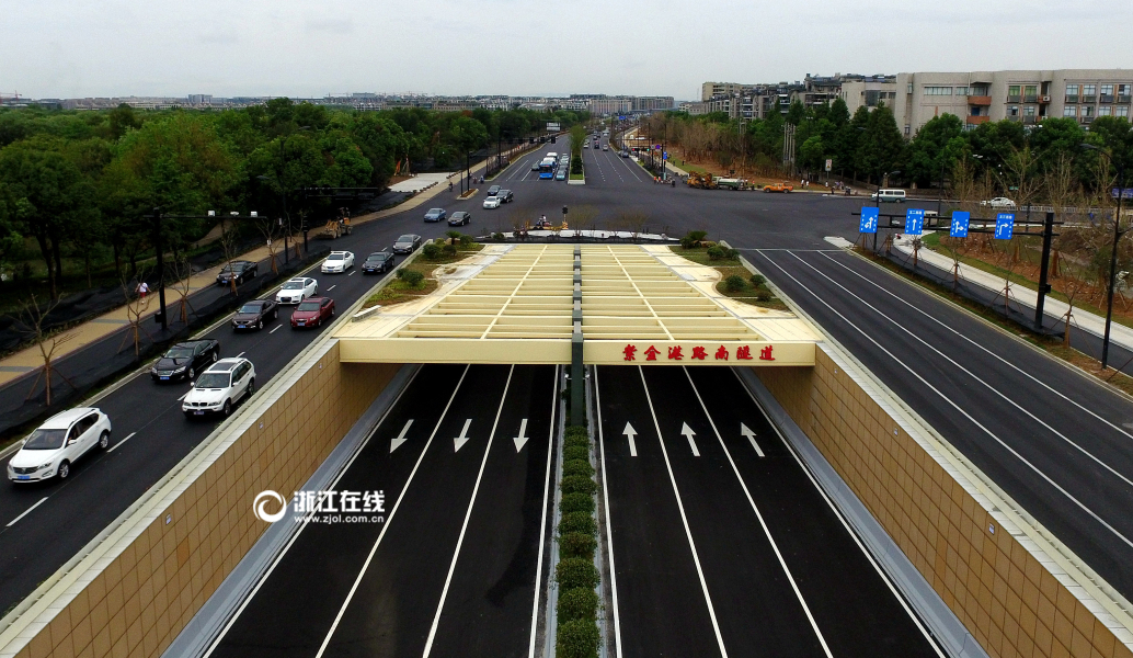 杭州紫之隧道图片