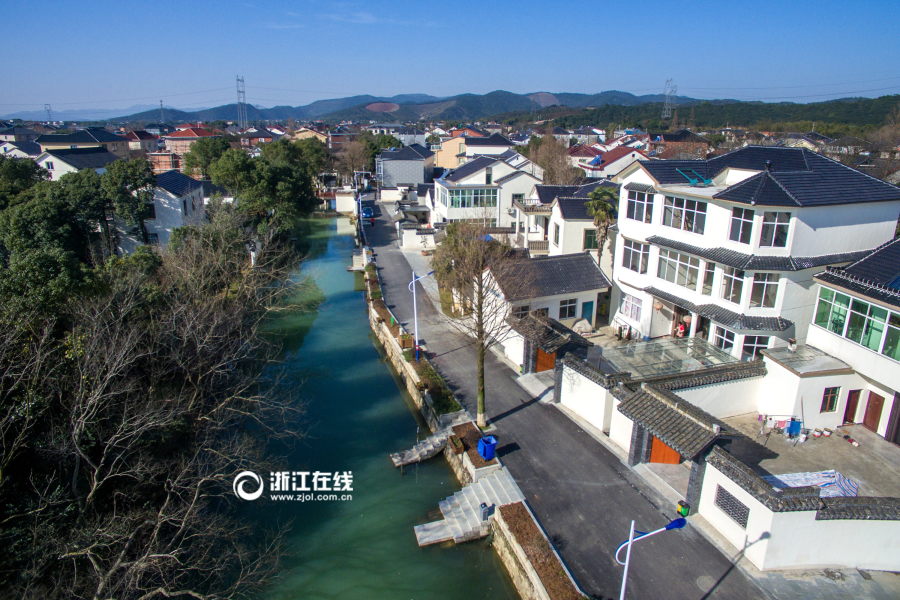 处处是景!长兴渚山村打造"森林人家"