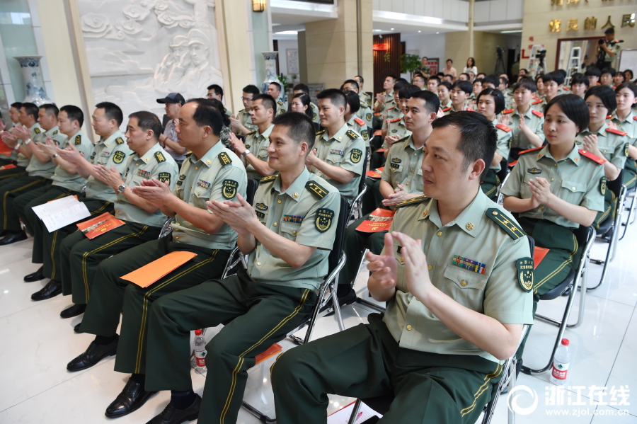 杭州武警支队图片