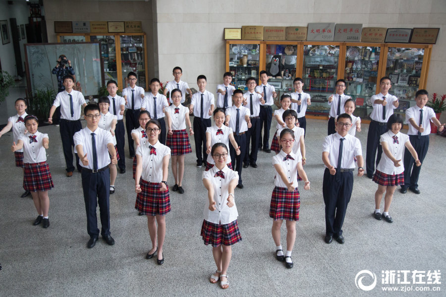 六门学科四门满分 文澜中学少女"学神"刷杭州中考记录